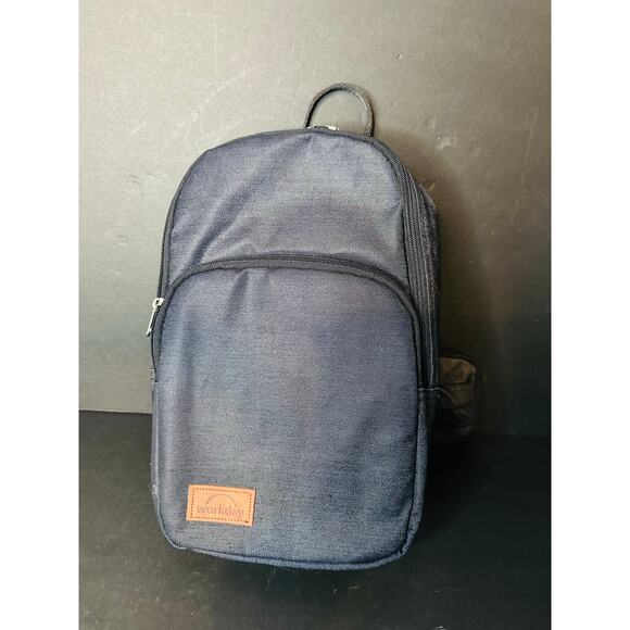 Workday one strap Daypack Backpack Pockets Travel Bag San Francisco 2025 - Picture 4 of 4